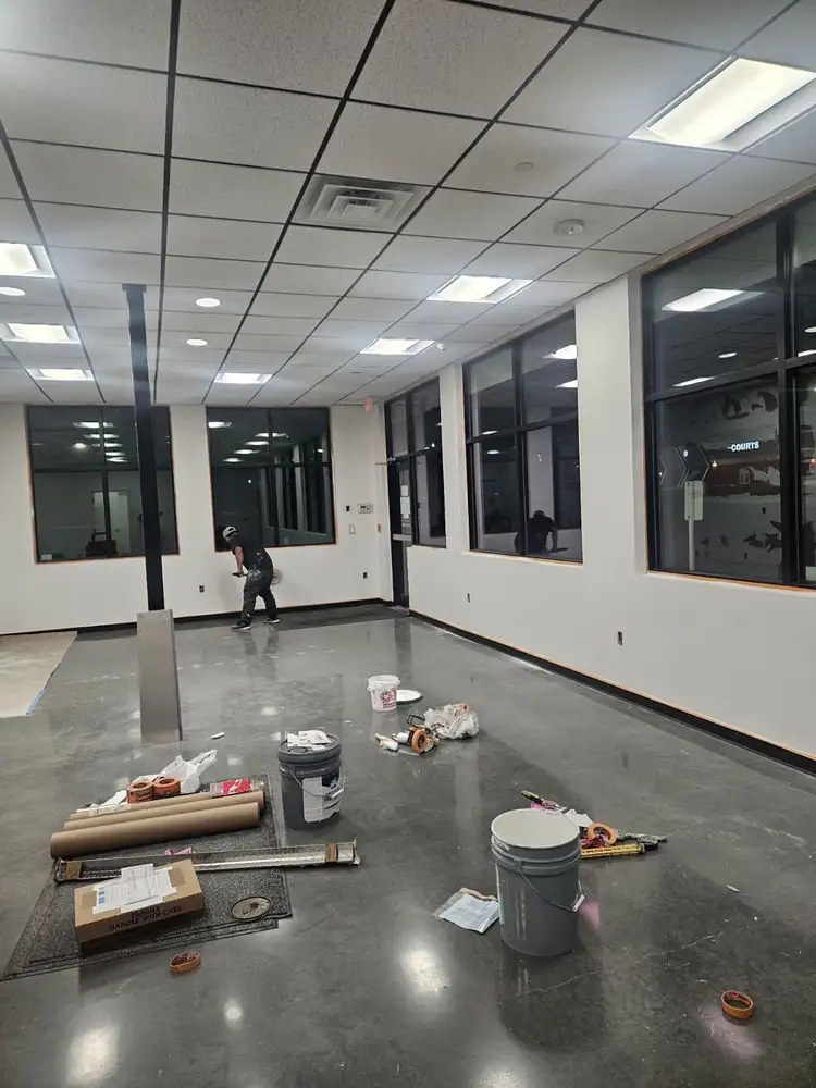 commercial business interior painting