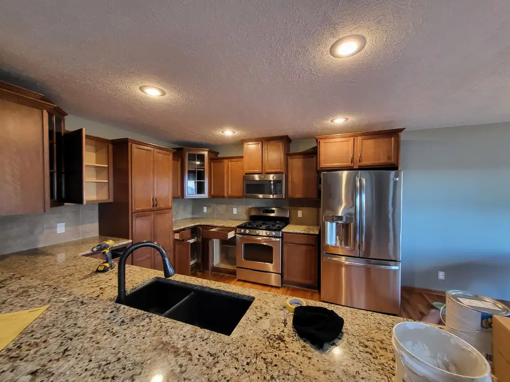 painted kitchen walls